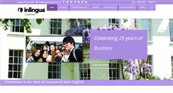 Desktop Screenshot of inlingua-cheltenham.co.uk